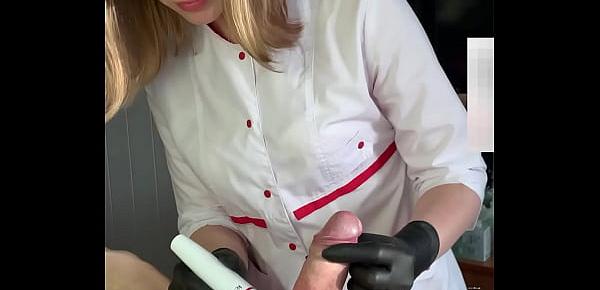  Russian Depilation Master SugarNadya Trimmed Her Penis And Balls Hair Before Spontaneous Ejaculation